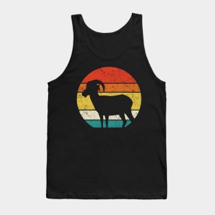 Cool Retro Goat, Vintage Goat for Goat Lovers Tank Top